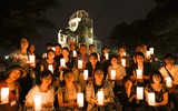 Hiroshima nghiêng mình tưởng niệm các nạn nhân thảm họa bom nguyên tử